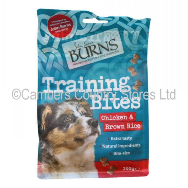 burns-dog-treats-training-bites-chicken-200g-cambers-country-store